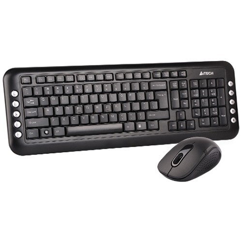 Комплект беспроводной A4Tech 7200N USB Black (Черный) 3