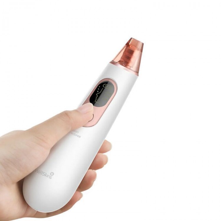 Wellskins Прибор для чистки лица WellSkins Clean Beauty Blackhead Meter WX-HT100, розовый 2