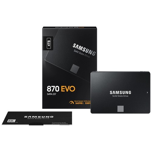 Твердотельный накопитель Samsung 870 EVO SATA 2.5" SSD 4Tb MZ-77E4T0BW 9