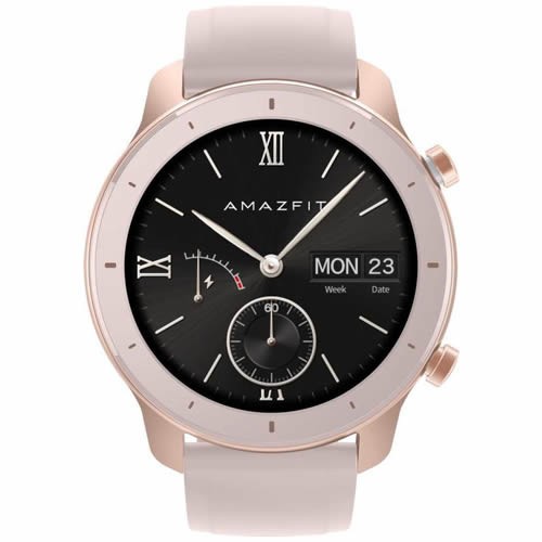Часы Amazfit GTR 42 мм Aluminium Case, Silicone Strap Cherry Blossom Pink (Розовый) 2