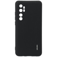 Силиконовая накладка для Xiaomi Mi Note 10 Lite Monarch Black (Черная)