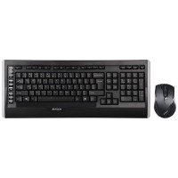 Комплект беспроводной A4Tech 9300F USB Black (Черный)