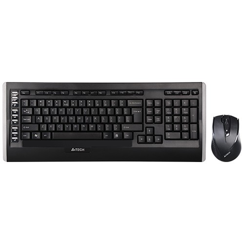 Комплект беспроводной A4Tech 9300F USB Black (Черный) 1