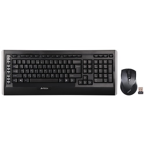 Комплект беспроводной A4Tech 9300F USB Black (Черный) 2