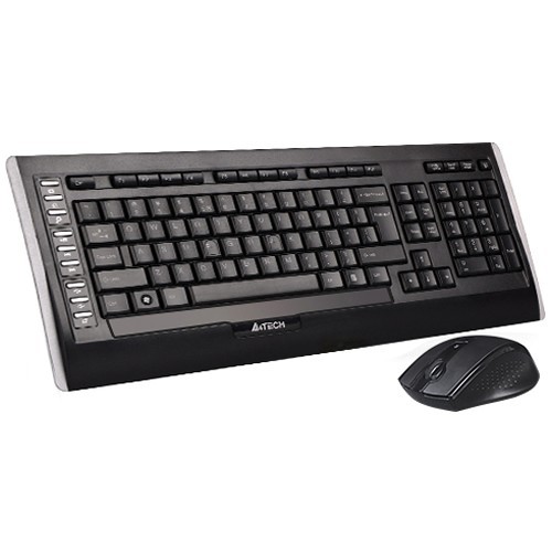 Комплект беспроводной A4Tech 9300F USB Black (Черный) 3
