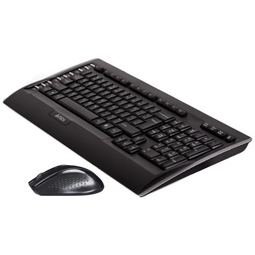 Комплект беспроводной A4Tech 9300F USB Black (Черный) 4