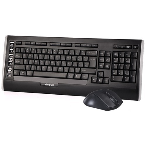 Комплект беспроводной A4Tech 9300F USB Black (Черный) 5