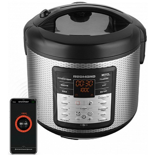 Мультиварка Redmond SkyCooker M42S Silver/Black (Cеребристый/черный) EAC 5
