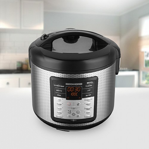Мультиварка Redmond SkyCooker M42S Silver/Black (Cеребристый/черный) EAC 8