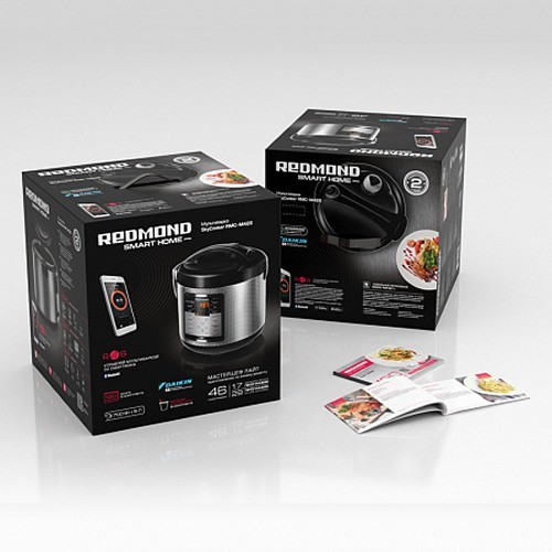 Мультиварка Redmond SkyCooker M42S Silver/Black (Cеребристый/черный) EAC 10