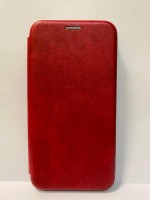 Чехол книжка для Xiaomi redmi 8 (Красная)