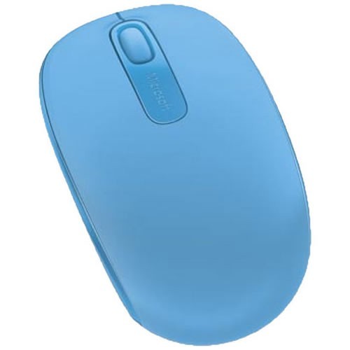 Беспроводная мышь Microsoft Mobile Mouse 1850 USB оптическая (U7Z-00058) Cyan Blue (Голубая) 2