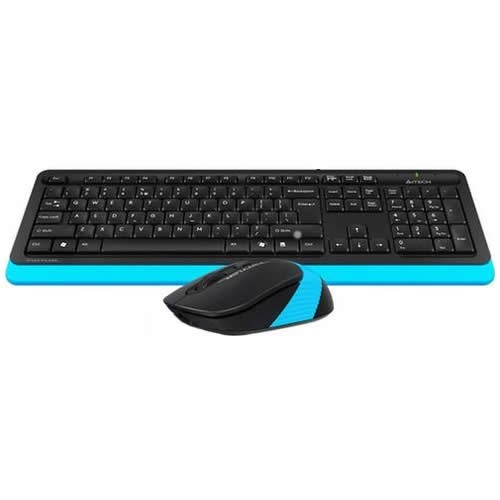 Комплект беспроводной A4Tech Fstyler FG1010 USB Black/Blue (Черный/Голубой) 4