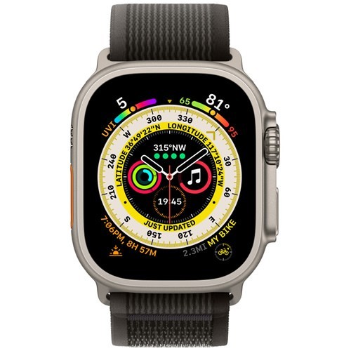 Умные часы Apple Watch Ultra 49 мм Titanium Case Black/Gray Trail Loop M/L 2