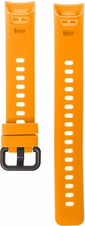 Силиконовый браслет для Honor Band 5 Orange (Оранжевый) 2
