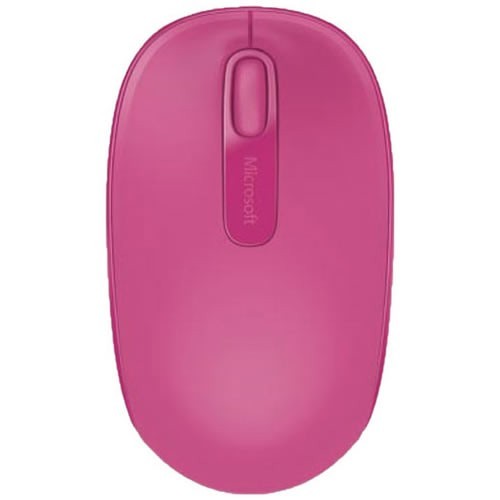 Беспроводная мышь Microsoft Mobile Mouse 1850 USB оптическая (U7Z-00065) Magenta (Малиновая) 1