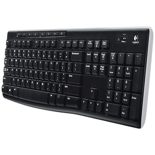 Беспроводная клавиатура Logitech K270 Wireless Keyboard USB Black (Черная) 2