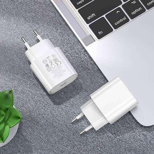 Сетевое зарядное устройство Hoco N22 Jetta PD25W White (Белый) без кабеля 6