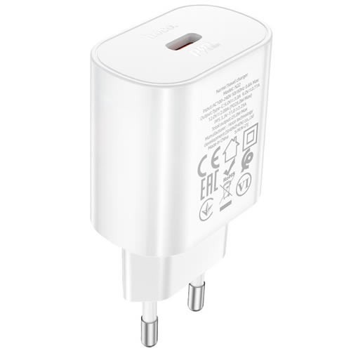Сетевое зарядное устройство Hoco N22 Jetta PD25W White (Белый) без кабеля 5
