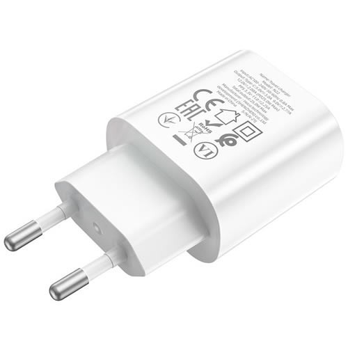Сетевое зарядное устройство Hoco N22 Jetta PD25W White (Белый) без кабеля 2