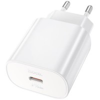 Сетевое зарядное устройство Hoco N22 Jetta PD25W White (Белый) без кабеля