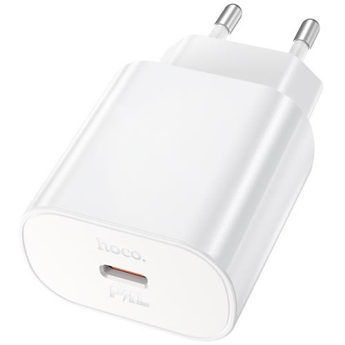Сетевое зарядное устройство Hoco N22 Jetta PD25W White (Белый) без кабеля 1