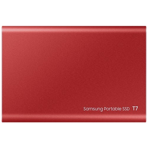 Внешний накопитель Samsung T7 SSD USB 3.2 1Tb Red (Красный) MU-PC1T0R/WW 4