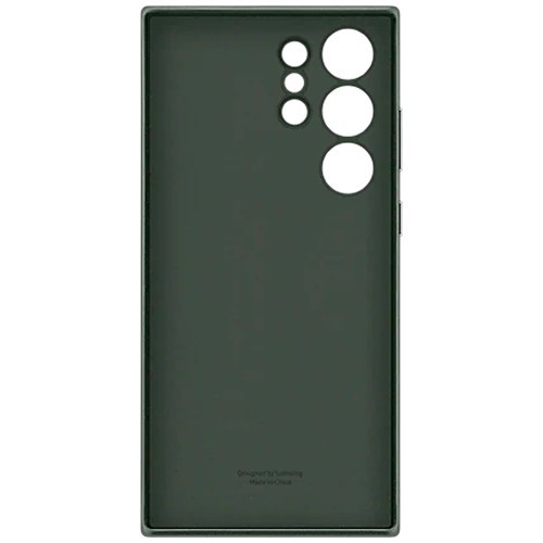 Клип-кейс Leather для Samsung Galaxy S23 Ultra (Бледно-зеленый) 2