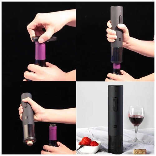 Штопор Huo Hou Electric Wine Bottle Opener электрический 4
