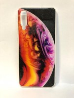 Силиконовая накладка для Samsung Galaxy A70 Цветная (Винил)