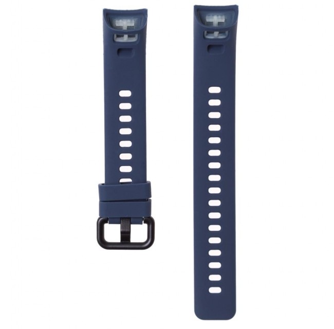 Силиконовый браслет для Honor Band 5 Dark Blue (Темно-синий) 2