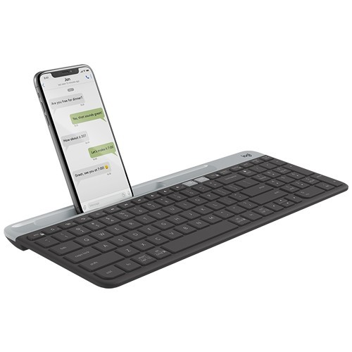 Беспроводная клавиатура Logitech K580 Wireless Bluetooth Keyboard USB Dark Grey (Серая) 2