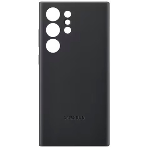 Клип-кейс Silicone Case для Samsung Galaxy S23 Ultra (Черный) 1