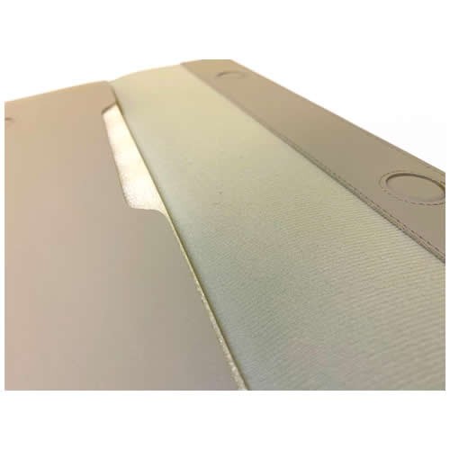 Чехол для Xiaomi Mi Notebook эко-кожа 15.6" Grey (Серый) 4