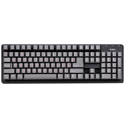 Клавиатура SVEN 301 Standard PS/2 Black (Черный) EAC 1