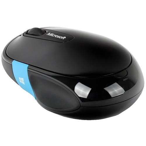 Беспроводная мышь Microsoft Sculpt Comfort Mouse Bluetooth оптическая (H3S-00002) Black (Черная) 3