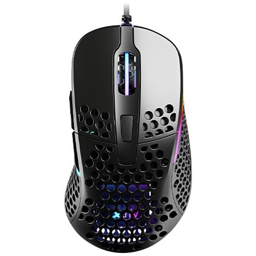 Проводная мышь Xtrfy M4 RGB USB оптическая Black (Черная) 1