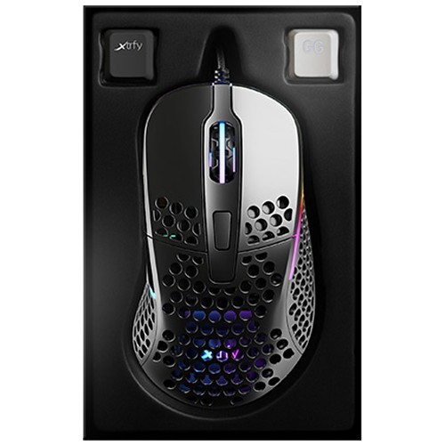 Проводная мышь Xtrfy M4 RGB USB оптическая Black (Черная) 8