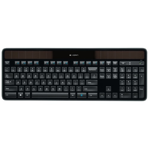 Беспроводная клавиатура Logitech K750 Wireless Solar Keyboard USB Black (Черная) 1