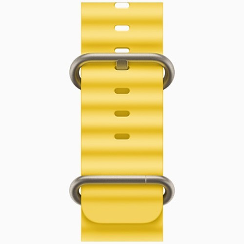 Умные часы Apple Watch Ultra 49 мм Titanium Case Yellow Ocean Band 5