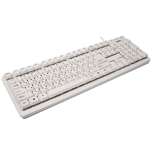Клавиатура SVEN 301 Standard USB White (Белый) EAC 2