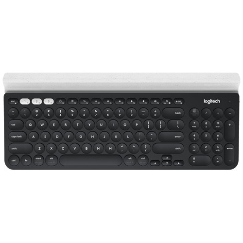 Беспроводная клавиатура Logitech K780 Multi-Device Wireless Keyboard USB Black (Черная) 1