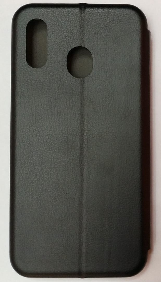Чехол книжка для Samsung Galaxy A30 (Черная) 2
