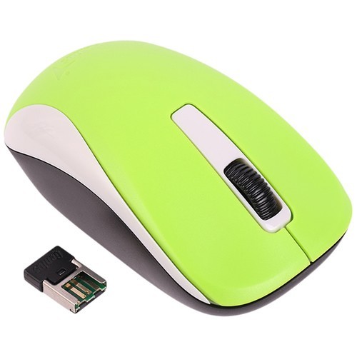 Беспроводная мышь Genius NX-7005 USB оптическая Green (Зеленая) 2