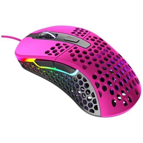 Проводная мышь Xtrfy M4 RGB USB оптическая Pink (Розовая) 3