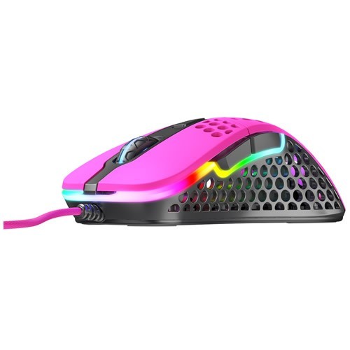 Проводная мышь Xtrfy M4 RGB USB оптическая Pink (Розовая) 4
