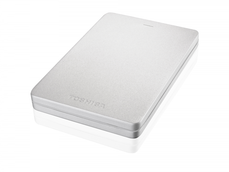 Внешний жесткий диск HDD 2,5 Toshiba Stor.e Canvio Alu 3S 500GB (HDTH305ES3AA) USB 3.0 Silver 1
