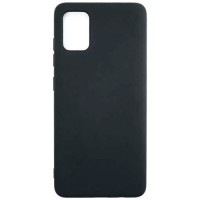 Силиконовая накладка для Samsung Galaxy A31 Monarch Premium без лого Black (Черная)