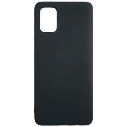 Силиконовая накладка для Samsung Galaxy A31 Monarch Premium без лого Black (Черная) 1