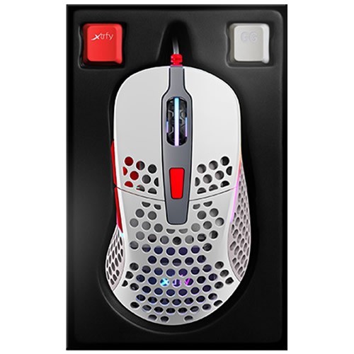Проводная мышь Xtrfy M4 RGB USB оптическая Retro 8